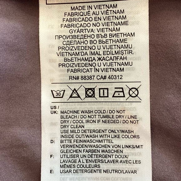 Adidas lavender zipped climalite jacket sz Small Cinched Drawstring Waist - Picture 5 of 12